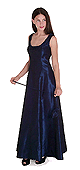 Taffeta Dress with Bag