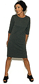Matte Jersey Knit Dress