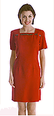 Square Neck Sheath
