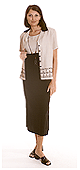 Short Sleeve Jacket Dress